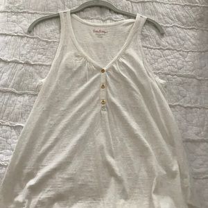 White Lilly Pulitzer Tank